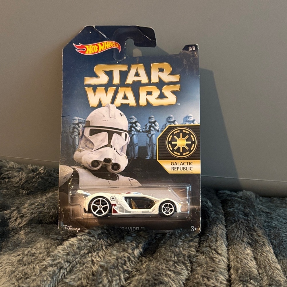 Hot Wheels Star Wars Galactic Republic White Vehicle